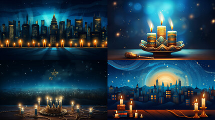 Obraz premium candles in the church