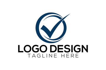 Tick logo vector