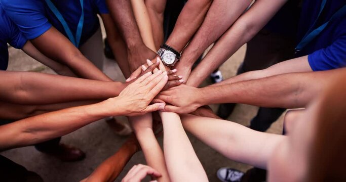 Volunteer Social Community Teamwork. Volunteering Unity