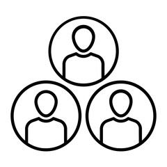 Community Line Icon