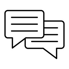 Chat Line Icon