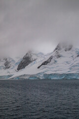 Sailing Along the Lemaire Channel Antarctic Peninsula