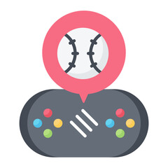 Sports Game Flat Icon