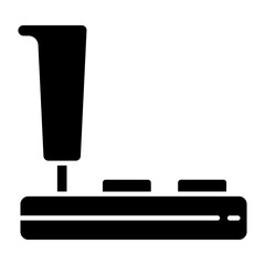 Joystick Glyph Icon © Michael