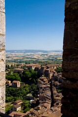 Fototapeta na wymiar Zeitlose Pracht: Die faszinierende Toskana-Landschaft um Siena