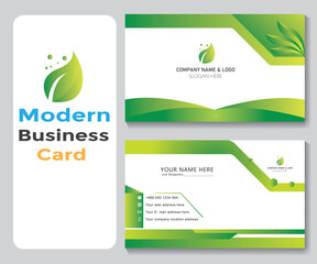  vector abstract business card template