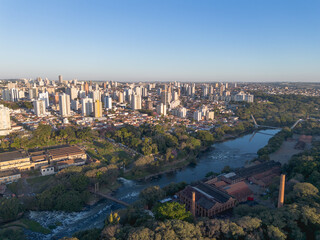Piracicaba, Rio Piracicaba, Rua do Porto, Aérea