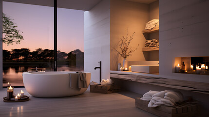 Tranquil Haven: Embracing Luxury in the Bathroom