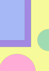 colorful modern abstract decorative cover design