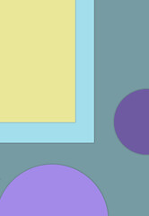 colorful flat abstract geometric background for wallpaper cover design