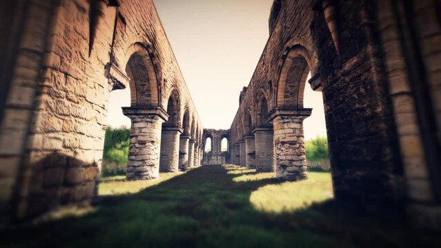 Lost Cloister animation in 3d