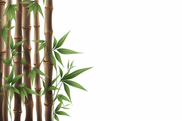 Obraz na płótnie Canvas bamboo or bamboo shoots