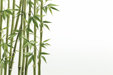 Fototapeta premium bamboo or bamboo shoots