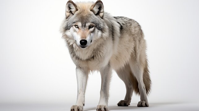 Animal wildlife wolf AI generated image