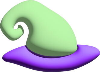 3D Witch hat