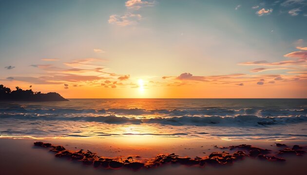 sunset over the sea, sunset on the beach, Sun, Sunset, Beach, Sad, Romantic, View, Scene, Senary, Red, Yellow, Orange, Water, Sea, Beautiful view, Amazing, Summer,
