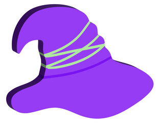 3D Witch hat