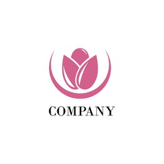 Flower lotus logo