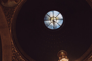 Inside a orthodox church