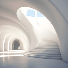 Fototapeta premium corridor of the building