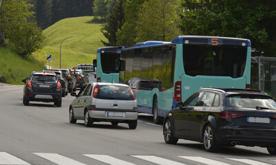 autoverkehr im kleinwalsertal