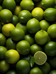 Green lime pattern  (Generative AI)