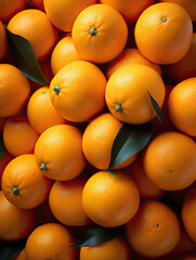 Oranges pattern  (Generative AI)