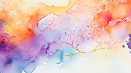 abstract watercolor background (Generative AI)