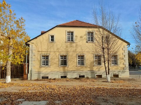 Volgograd, Volgograd region, Russia - 11.06.2021. Staraya Sarepta Museum-Reserve, Community Administration