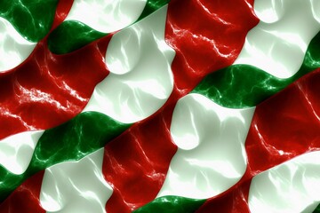 Colorful abstract background, red green and white