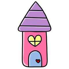 Pastel house