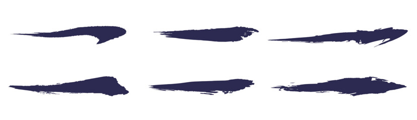 毛筆のラインセット