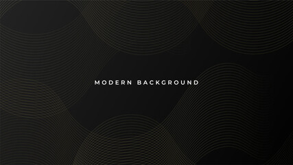 Modern background, geometric, black gradation, wave line pattern combination, abstract, eps 10