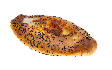 adjarian khachapuri isolated