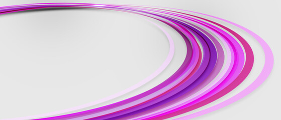 Abstract purple waves - data stream concept