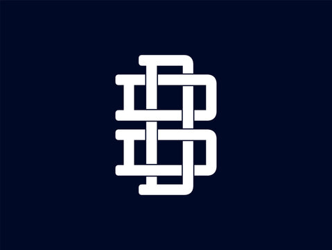 DDD Monogram logo design fully editable file