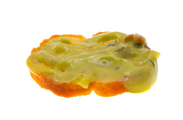 bread chips isolated