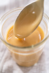 Chocolate pumpkin bundt cake with toffee glaze