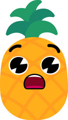 Pineapple Face Over Wow