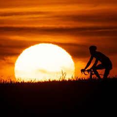 silhouette of a person