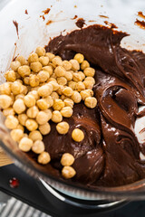 Chocolate hazelnut fudge