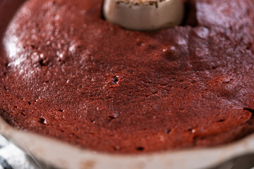 Red velvet bundt cake