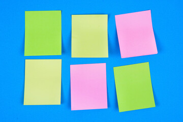 Fototapeta premium Sticky colored notes. Post note paper