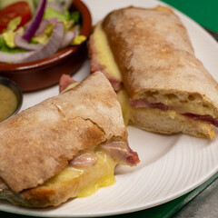Cheese and Ham Panini