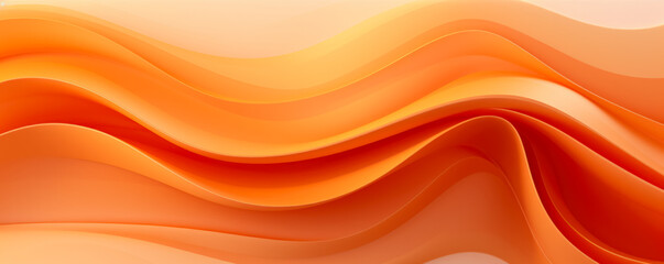 Abstract organic orange lines background 