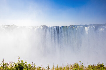 Majestic Victoria Falls in Zambia
