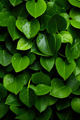 Fototapeta premium Green leaves background 