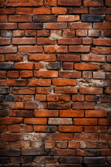 Obraz premium red brick background 