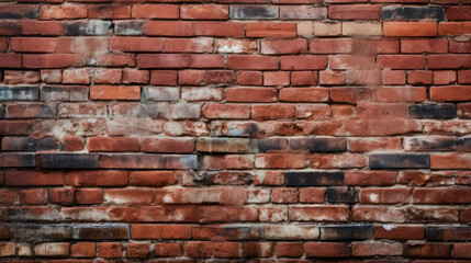 Naklejka premium red brick background 