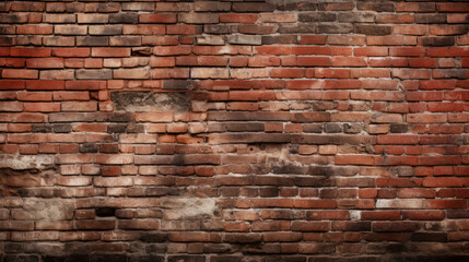 red brick background 